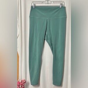 Colorfulkoala Teal High-Waisted 7/8 Leggings Size XL